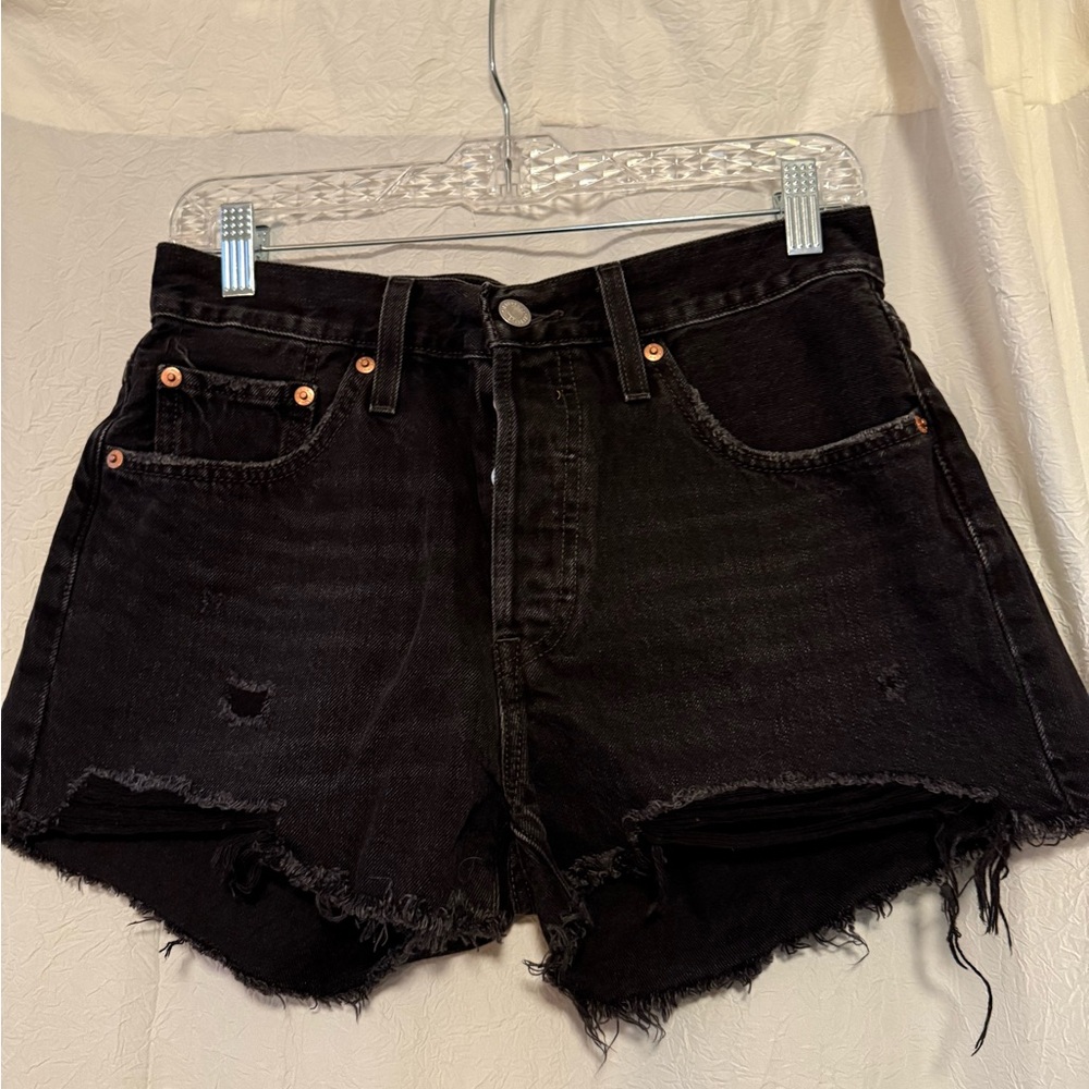 Women's Levi’s Distressed Denim Shorts